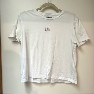 White Short Sleeve Tee
